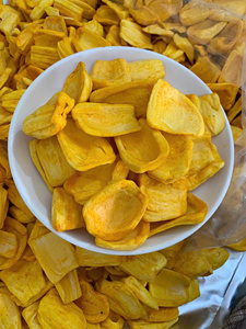 เอ็กซ์แพด ชิปส์ขนุนอบแห้งเกรดส่งออก คุณภาพสูง ออร์แกนิค รสหวานกรอบเป็นธรรมชาติ บรรจุภัณฑ์สุญญากาศแบบเป็นมิตรต่อสิ่งแวดล้อม ขายส่ง - Product Image 6