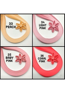 Quilling paper packs for paper crafts greeting cards <b>scrapbooking</b> DIY decorations school projects gifting and wholesale sup - Product Image 4