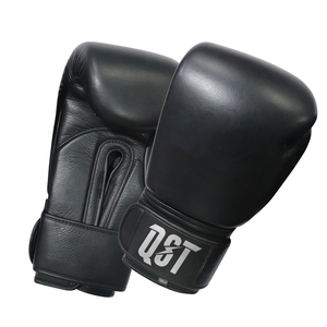 Gants d'entraînement de boxe professionnels en cuir PU respirant, anti-humidité, personnalisables avec fermeture auto-agrippante pour le sparring et le sac de frappe - Product Image 5