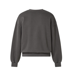 Sudadera Gris Oscuro para Hombre, Otoño, Manga Larga, Estilo Casual Urbano, Poliéster/Algodón, Cuello Redondo, Logotipo Personalizado - Product Image 2