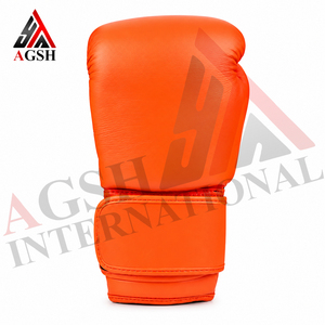 Gants de boxe en cuir sur mesure, dernier design, qualité supérieure, légers, respirants, sangle de poignet réglable à boucle, entraînement - Product Image 6