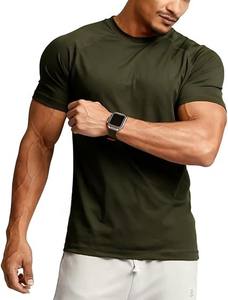 Camiseta Deportiva para Hombre con Logotipo Personalizado al por Mayor, de Secado Rápido, Anti-Sudor, Transpirable, para Gimnasio, Fitness, Running y Entrenamiento - Product Image 2