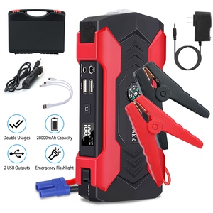 800a picco 28000mAh 12V auto Jump Starter con schermo LCD LED torcia caricabatteria per 6.0L Gas & 3.0L motore Diesel 4 modalità - Product Image 1