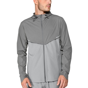 Veste coupe-vent imperméable de randonnée pour homme, personnalisable, de qualité supérieure, best-seller, vente en gros, fermeture éclair, pour l'extérieur - Product Image 1