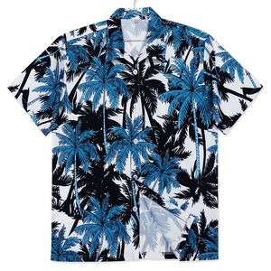 Chemise Hawaïenne Florale pour Homme Imprimée Respirante à Manches Courtes Séchage Rapide Coupe Ample Vêtement de Vacances d'Été - Product Image 5