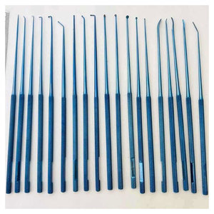 Ensemble de micro-dissecteurs, 19 pièces, acier inoxydable, qualité chirurgicale, kit de dissection orthopédique, autoclavable, réutilisable, précision manuelle - Product Image 1