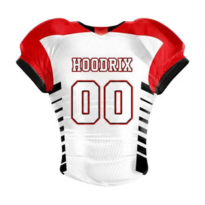 Custom Sublimated American Football Jersey American Fit Breathable Mesh Team Uniform Heavyweight Game Shirt Wholesale Factory - Product Image 2