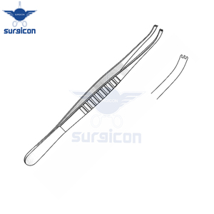 Pinzas Fox de 13 cm / 5 Pulgadas Sin Bloqueo, Pinzas Quirúrgicas de Acero Inoxidable para Agarrar Tejidos, para Cirugía General y Cirugía Plástica - Product Image 6
