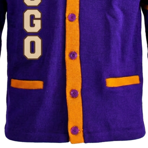 Wholesale Custom Logo OEM & ODM Autumn/Winter <b>Cardigan</b> sweaters v-neck full sleeves for schools/colleges & university - Product Image 5
