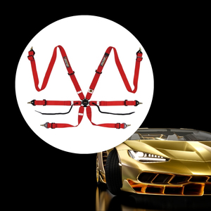 Ceinture de sécurité de course TBRACING Sport Plus homologuée FIA, avec support à bande élastique, fabrication OEM ODM - Product Image 1