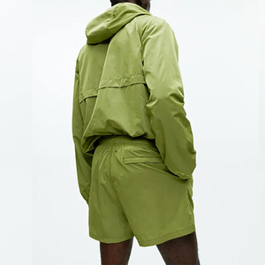 Online Wholesale Men Outdoor Windbreaker <b>Sets</b> <b>Plus</b> <b>Size</b> Jacket With Comfortable High Waist Short Casual Windbreaker <b>Sets</b> For Men - Product Image 3