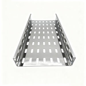 Bandeja Portacables Perforada Galvanizada en Caliente, Canalización Metálica Galvanizada y Escalera Portacables - Product Image 1