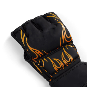 Guantes de MMA Premium para Hombres, Mujeres y Jóvenes, para Entrenamiento de Artes Marciales, Guantes de MMA Duraderos de Cuero PU para Boxeo y Fitness - Product Image 3