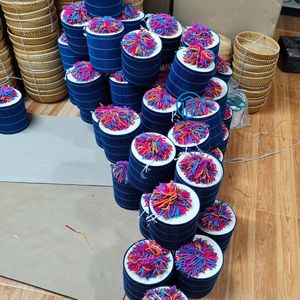 Panier-cadeau du Ramadan en bambou durable avec décoration lune et étoile, conteneur à bonbons pour l'Aïd, commande en gros - Product Image 6