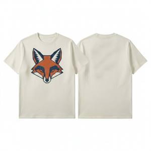 Camiseta estampada de estilo urbano para hombre, manga corta, corte holgado, camiseta gráfica, transpirable, de algodón, top de moda de verano, camisetas para hombre - Product Image 1