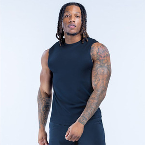 Débardeur de sport personnalisé pour homme, coupe ajustée, séchage rapide, anti-transpiration, pour l'entraînement - Product Image 1
