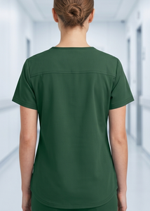 High Quality Professional SUBHAY Unisex Hospital <b>Scrubs</b> Set Spa <b>Uniforms</b> with Woven 100% Cotton Fabric Medical Nursing - Product Image 3