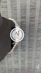 Luxury Moissanite Mechanical Watch Stainless Steel Case Sapphire Crystal Dial Fully Iced Analog Bracelet 20mm Vintage Unisex - Product Image 5