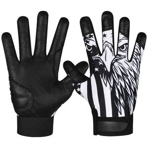 Gants de frappe de baseball PROVEN ENTERPRISES en cuir, couleurs et tailles personnalisables, légers, durables, fermeture à enfiler, gants longs - Product Image 6