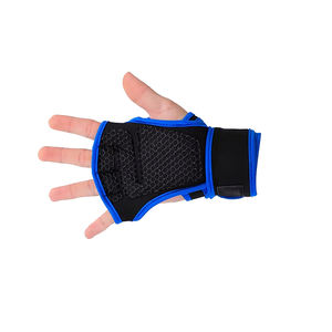 Guantes de Gimnasio Personalizados de Poliéster, para Levantamiento de Pesas, Unisex, Medios Dedos, Deportivos, Transpirables, Impermeables, Antideslizantes - Product Image 5