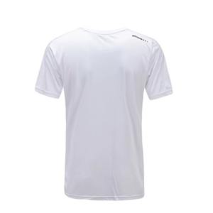 Camiseta Deportiva de Manga Corta para Hombre, Ecológica, de Poliéster/Algodón, Transpirable, de Secado Rápido, con Serigrafía, Tela Oxford de 180g - Product Image 4