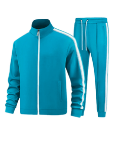 Ensemble de survêtement unisexe personnalisé en polyester et coton léger et respirant de 360 grammes pour le streetwear – Vente en gros - Product Image 5