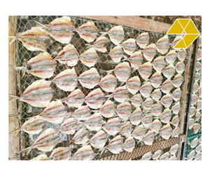 Pescado Seco de Rayas Amarillas, Pescado Salado, Mariscos Secos para Cocinar, Bocadillo Saludable de Mariscos de Vietnam, Pescado Seco de Rayas Amarillas - Product Image 1