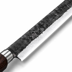 Long Tuna Fish Knife 27-inch Carbon Steel Professional Filleting Slicing <b>Tool</b> <b>Wood</b> Handle Eco-Friendly with <b>Box</b> - Product Image 2