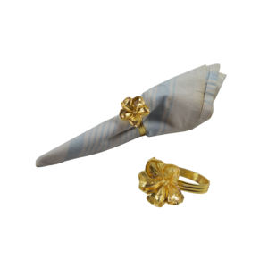 ที่ใส่ผ้าเช็ดปากลายดอกไม้สำหรับโต๊ะกาแฟ โต๊ะรับประทานอาหาร งานแต่งงาน วันเกิด ของตกแต่งบ้าน ของขวัญขึ้นบ้านใหม่ - Product Image 1