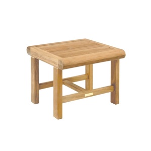 Square <b>Wooden</b> <b>Dining</b> <b>Table</b> <b>Rustic</b> Modern Design Stable Home Furniture Outdoor Patio Use - Product Image 1