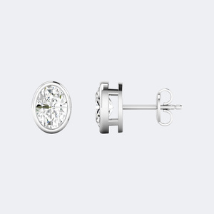 Pendientes de Diamantes con Corte Esmeralda de 1.00CTW, Chapados en Oro, Certificados por IGI, Regalo de Lujo para Compromiso, Boda o Aniversario - Product Image 5