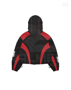 2026 <b>Tracksuit</b> 2 Piece Hooded jacket and Trouser Oversized Baggy Style Color Blocking Winter Wear Adult 10% Nylon <b>Tracksuit</b> - Product Image 3