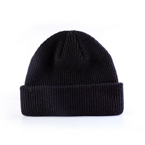 New Stylish Custom Winter Warm Unisex Adults Casual Beanie <b>Hats</b> with Bow Design - Product Image 1