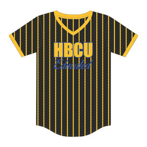 T-shirt de baseball en chenille pour sororité grecque SGRho, motif Divine Nine, pour les étudiants HBCU, avec l'inscription Black Sigma Gamma Rho - Product Image 2
