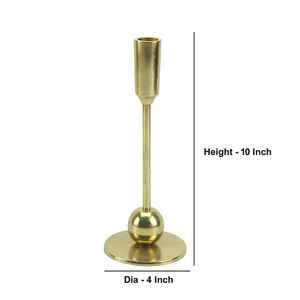 เชิงเทียนโลหะแบบตั้งเทียนสำหรับตกแต่งบ้านและให้แสงสว่างมีสไตล์สไตล์โบราณ - Product Image 4