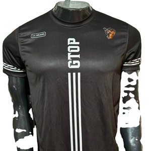 Camiseta tejida transpirable de talla grande personalizada para hombre de Pakistán, todos los tipos de tela, diferentes métodos de impresión, bajo MOQ, rotación rápida - Product Image 1