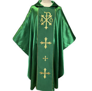 Robes de Chorale Unisexe de Haute Qualité pour Seniors, Modèle Trinity à Plis, avec Étoles – Vente en Gros OEM – Robes d'Église et de Clergé - Product Image 6