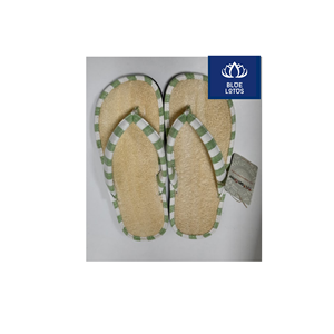 SUPERIOR MATERIAL Safe Clean Eco Loofah <b>Slipper</b> Pure Plant Item Best For Home Wearing And Bath Massage Direct Price - Product Image 1