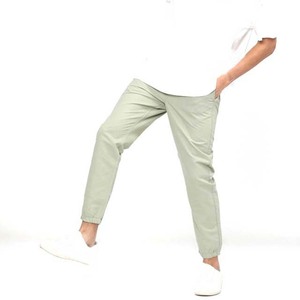 OEM Best Supplier Latest Style Comfortable Casual <b>Breathable</b> Canvas <b>Trousers</b> for Men Solid Color 100% Cotton - Product Image 3
