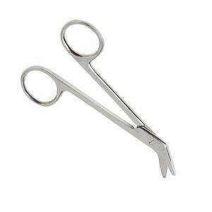 Ciseaux universels manuels en acier inoxydable ADI INDUSTRY ADI-03-351 pour coupe de ligatures dentaires et couronnes, 4,75 pouces, orthodontie - Product Image 2