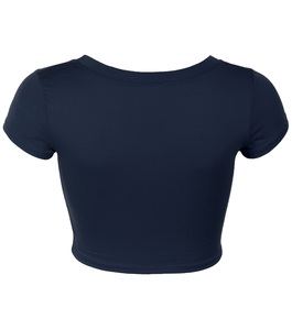 Wholesale High Quality Women's Custom Logo <b>Crop</b> <b>Top</b> Shirts Polyester Cotton Blank Sexy Girl's Tank <b>Top</b> Sets Gym Sports <b>Crop</b> <b>Top</b> - Product Image 3