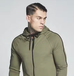 Sweat-shirt à capuche en molleton épais pour homme, coupe oversize, couleur unie, streetwear d'hiver - Product Image 4