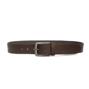 Cinturón de Cuero Genuino de Primera Calidad, 100% Grano Completo, para Hombre, Color Negro, Calidad de Exportación, Duradero, Ajustable, Elegante, Clásico, 2026 - Product Image 3