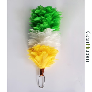 Plume de chasse Shako Busby Wolseley, ornement de chapeau historique en plumes pour défilé formel, reconstitution historique, utilisation en costume, plume réglable - Product Image 5