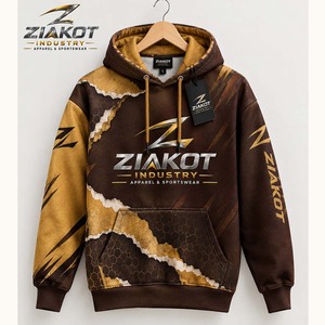 Wholesale Direct Ziakot Industry Custom Stitched <b>Burgundy</b> Black Football Pullover Sweatshirt <b>Hoodie</b> - Product Image 3