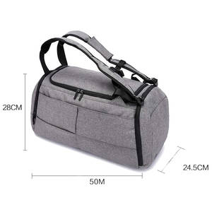 Sac de sport multifonction convertible, sac de voyage et de sport, résistant à l'eau, sac de sport en toile pour hommes, étiquette privée, vente en gros - Product Image 3