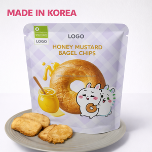 Korean Health Honey Butter Bagel Chips 60g Private Label Customized - Product Image 2