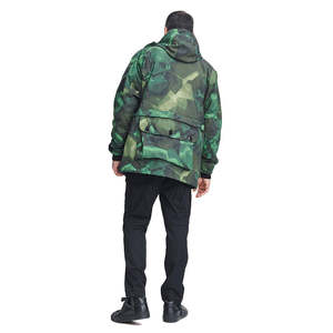 Chaqueta de Camuflaje Personalizada con Etiqueta Impresa, Cortavientos de Moda, Acolchada, Cálida, de Invierno, para Hombre, Estilo Hip Hop, Talla Grande - Product Image 3