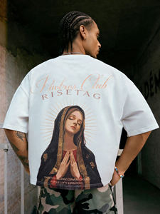 T-shirts personnalisés pour hommes en gros – Qualité supérieure, 100 % coton, séchage rapide, écologiques, tissu respirant 220g – T-shirt personnalisé 2026 - Product Image 2