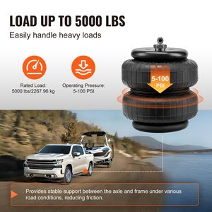 Kit de suspension pneumatique compatible avec les camions Chevrolet Silverado 1500 et GMC Sierra 1500 II, 2007-2018 - Product Image 3